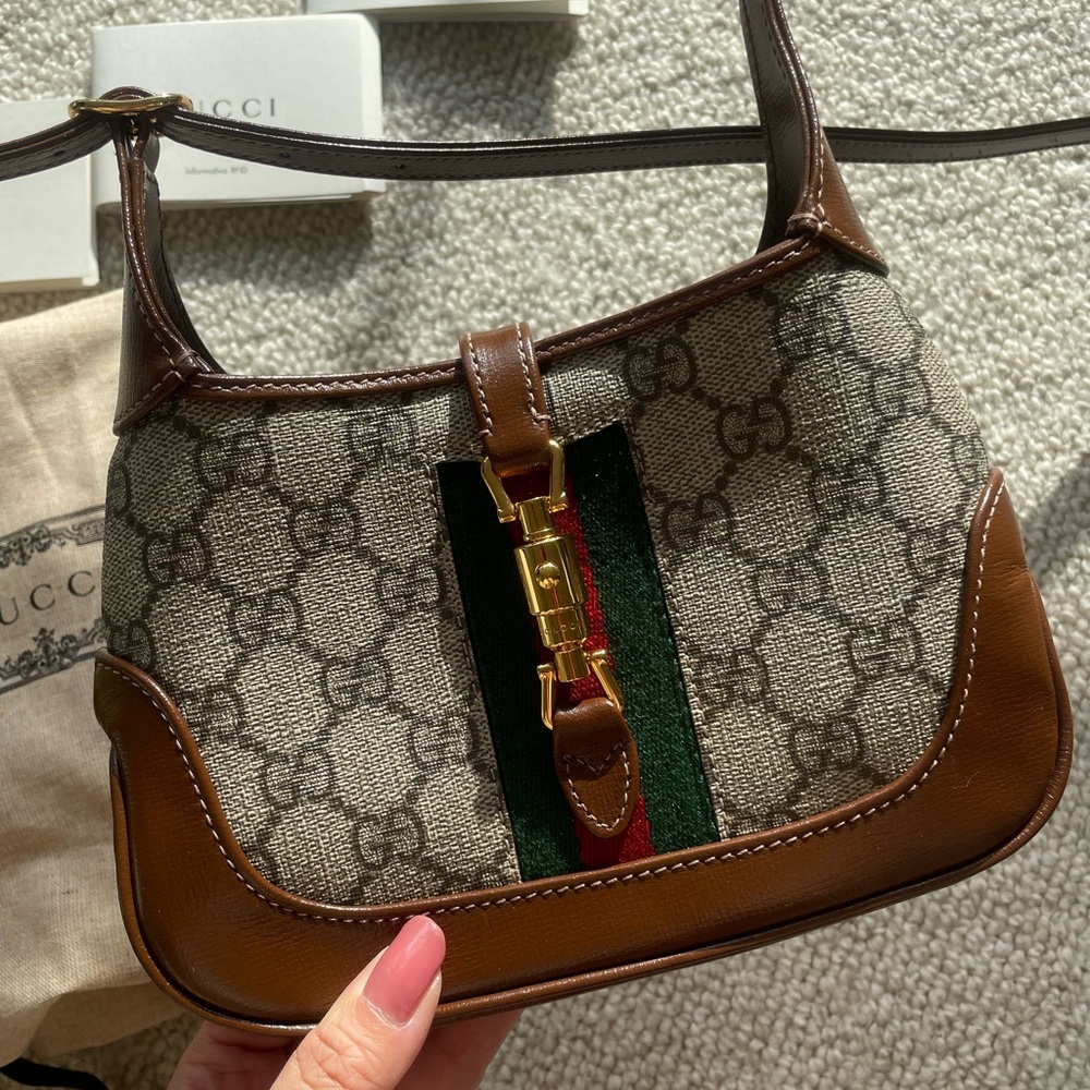 NWT Authentic Gucci Mini Jackie 1961 (Style 637092) - Picture 3 of 13